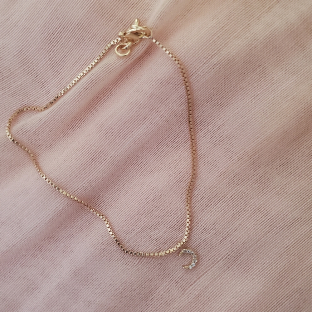 Moon anklet